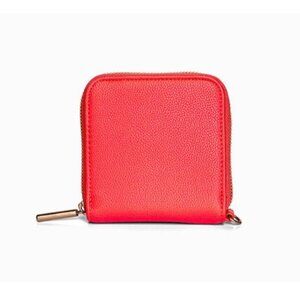 Thirty One 31 Mini All About the Benjamins Wallet Coastal Red with Wristlet NEW!